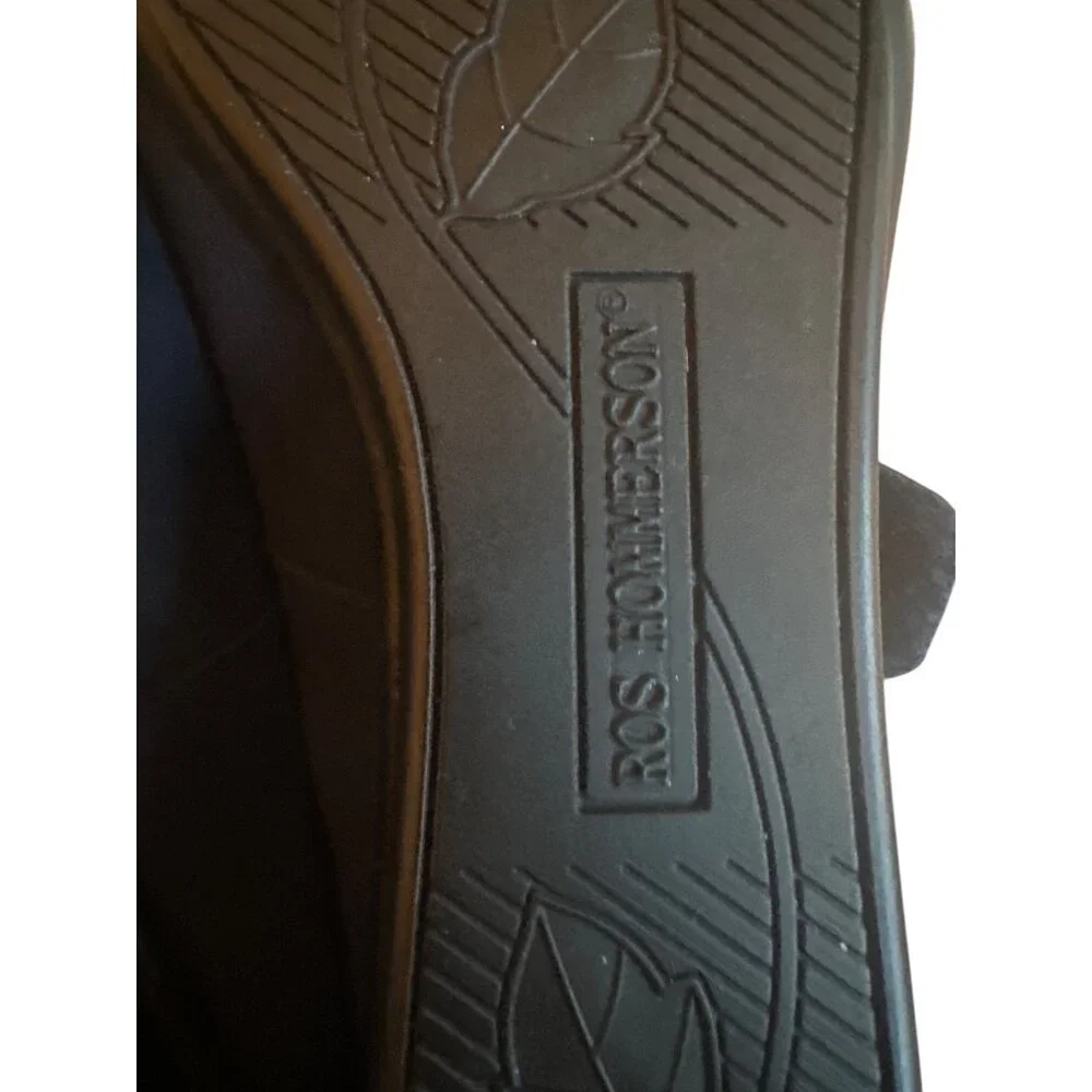 Ros Hommerson‎ Womens Navy Wedge Elsa Mary Jane Shoes Size 8